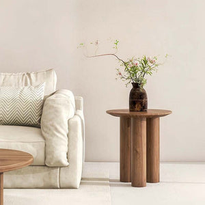 Wabi Sabi Solid Wood Coffee Table: The Perfect Tea Table for Rustic, Tranquil Home Setups