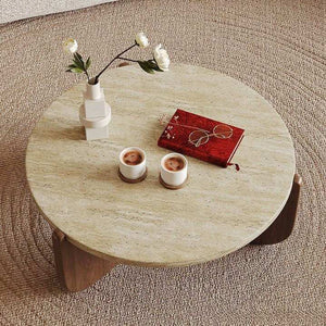 Travertine Coffee Table - sparkledecor.com