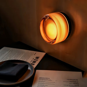 indoor wall light in amber - sparkledecor.com